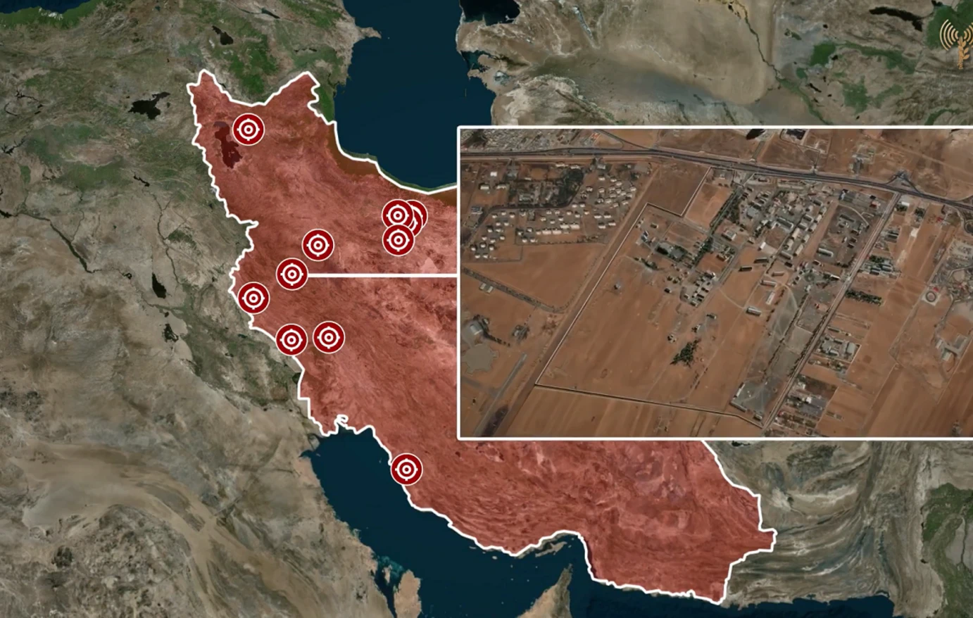 Ισραήλ: «Προληπτικό το πλήγμα ενάντια στο Ιράν» – Το βίντεο με τα σημεία που χτυπήθηκαν