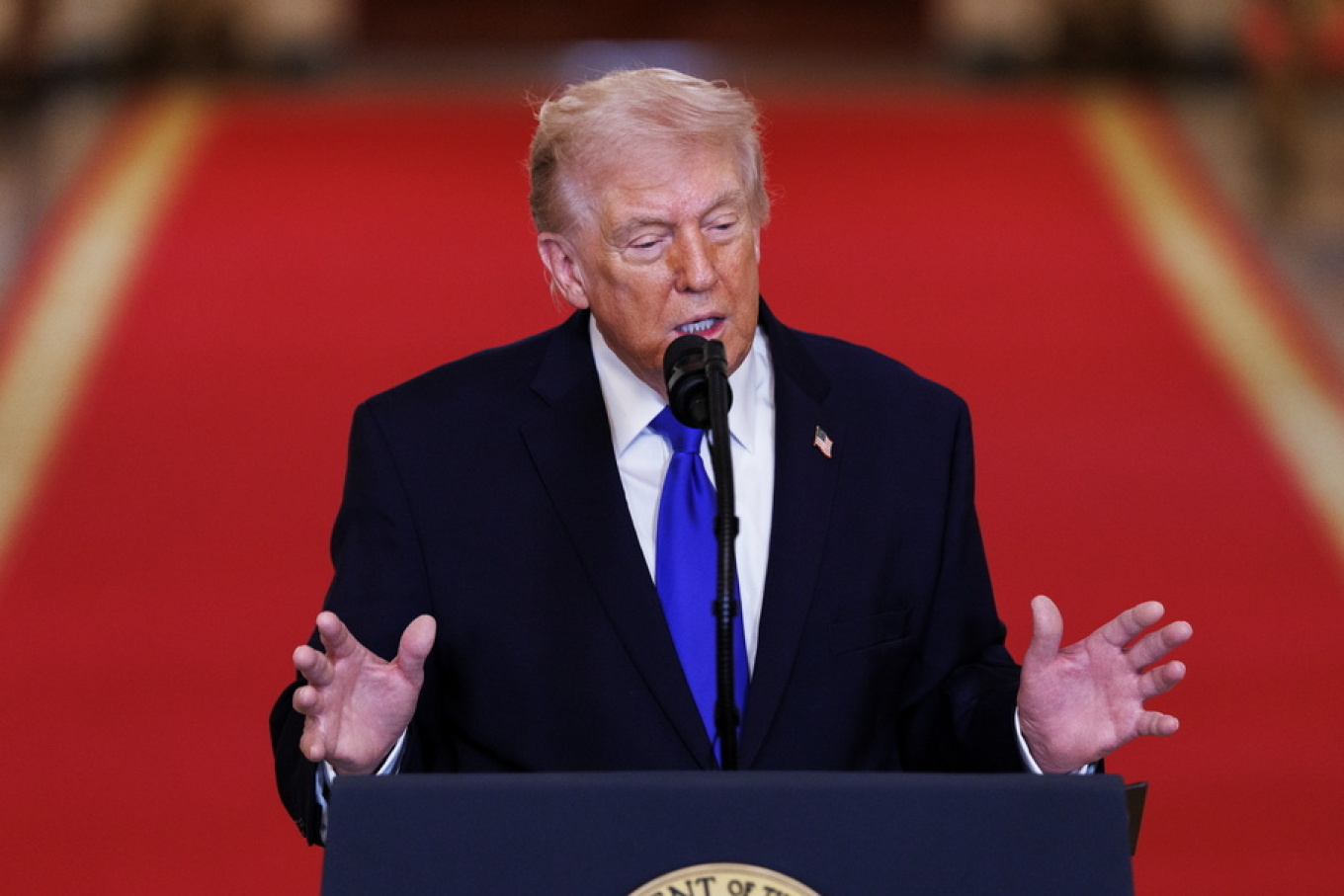 Ν.Τραμπ: «Το μόνο που θέλω είναι ελευθερία για τον λαό του Ιράν»