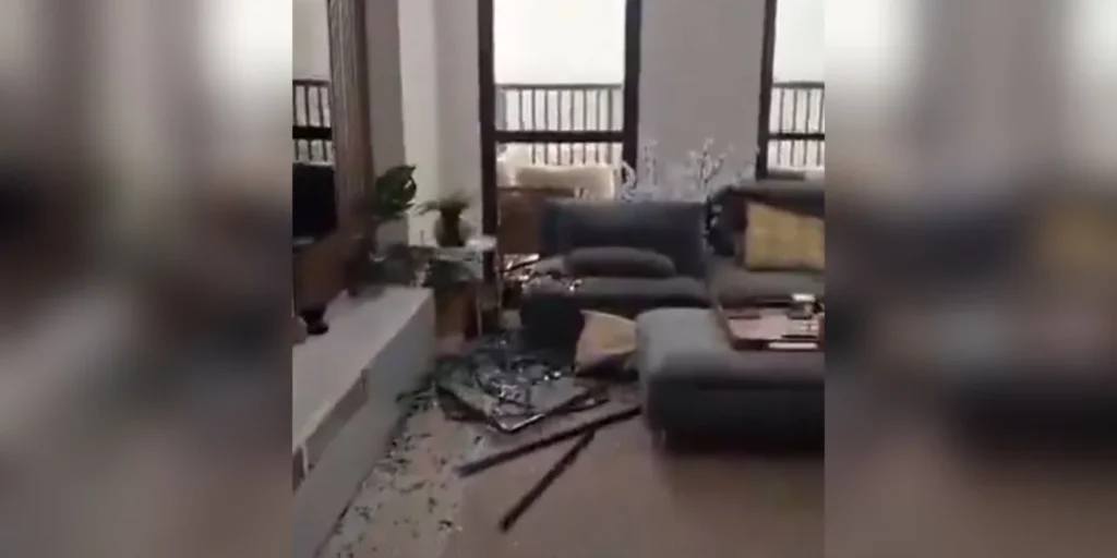 Ντουμπάι: Βρετανός δημοσίευσε βίντεο από το διαμέρισμά του μετά από πλήγμα από ιρανικό drone