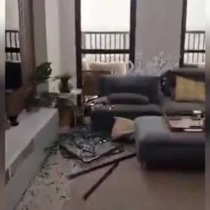Ντουμπάι: Βρετανός δημοσίευσε βίντεο από το διαμέρισμά του μετά από πλήγμα από ιρανικό drone