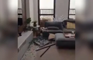 Ντουμπάι: Βρετανός δημοσίευσε βίντεο από το διαμέρισμά του μετά από πλήγμα από ιρανικό drone