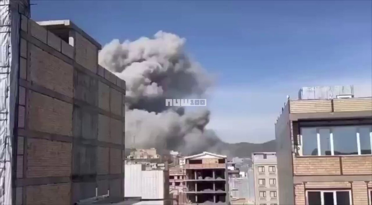 Βίντεο: Ισραηλινός βομβαρδισμός της πόλης Σαρντασάτ στο δυτικό Ιράν