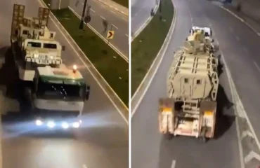 Φάλαγγες τεθωρακισμένων από Κούρδους του Ιράκ μετακινούνται στα σύνορα με το Ιράν (βίντεο)