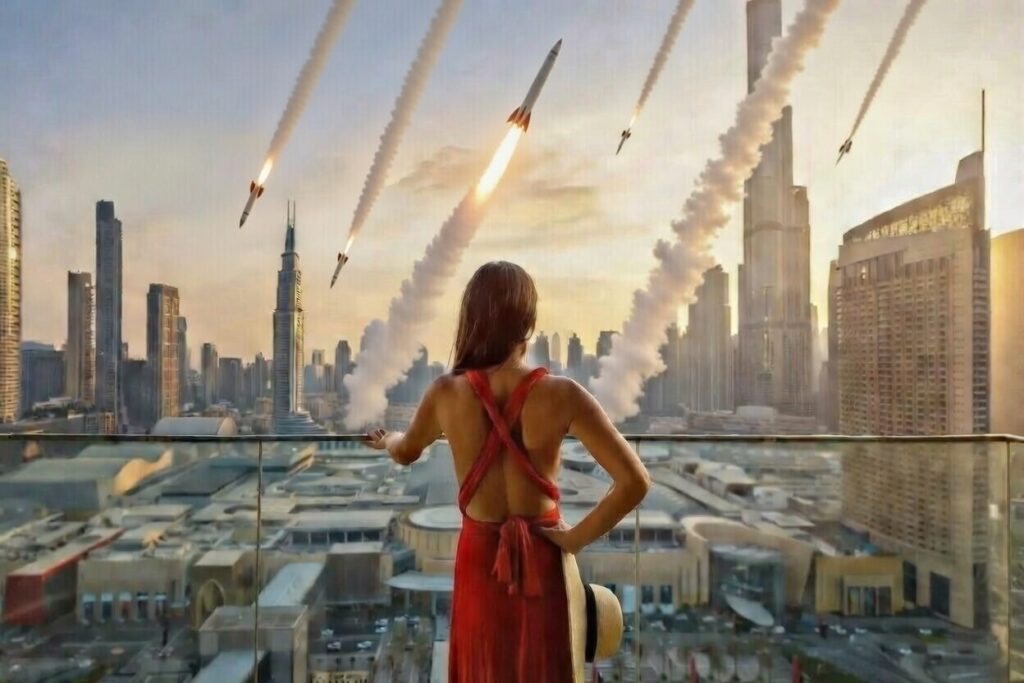 «Κιμ πάτα το κουμπί»: Στο Ντουμπάι ζητούν από τις συνοδούς σεξ στο μπαλκόνι με θέα τους βομβαρδισμούς!