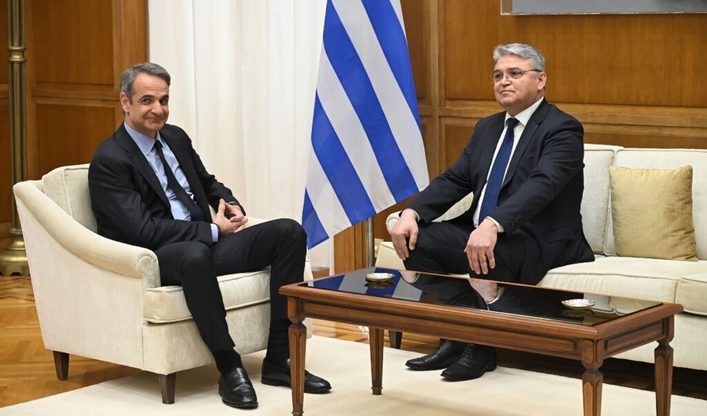 Με τον Δ.Νατσιό συναντήθηκε ο Κ.Μητσοτάκης: Τι συζήτησαν