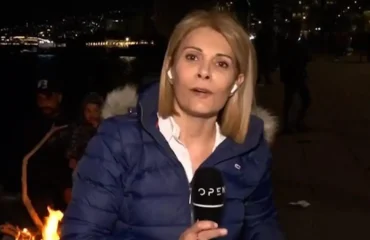 Βηρυτός: Εκνευρισμένος άνδρας διέκοψε τη ζωντανή ανταπόκριση του OPEN – Κάλυψε την κάμερα με το χέρι (βίντεο)