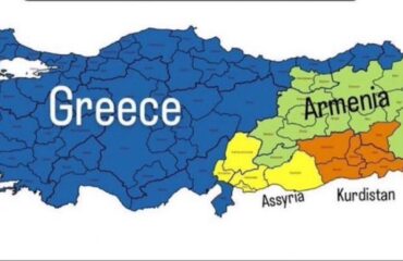 Πλήθος ισραηλινών λογαριασμών  στο Χ ανεβάζουν εικόνες με το νέο χάρτη της Τουρκίας