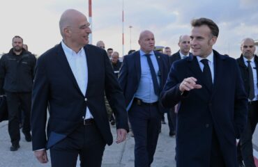 Ν.Δένδιας: «Η παρουσία του Ρ.Μακρόν σε Κύπρο και Κρήτη στέλνει σαφές μήνυμα» (φώτο)