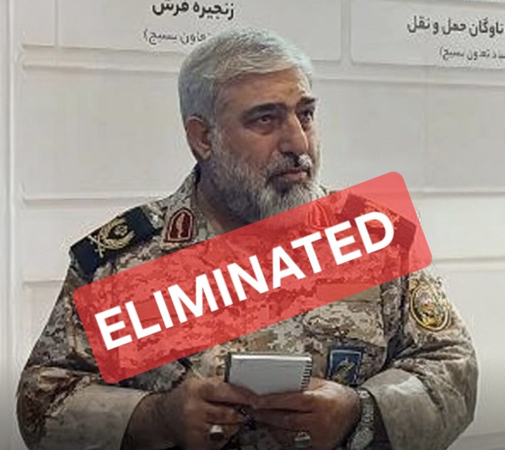 Οι Ισραηλινοί εξολόθρευσαν τον διοικητή των δυνάμεων εσωτερικής ασφάλειας που αιματοκύλισαν την εξέγερση