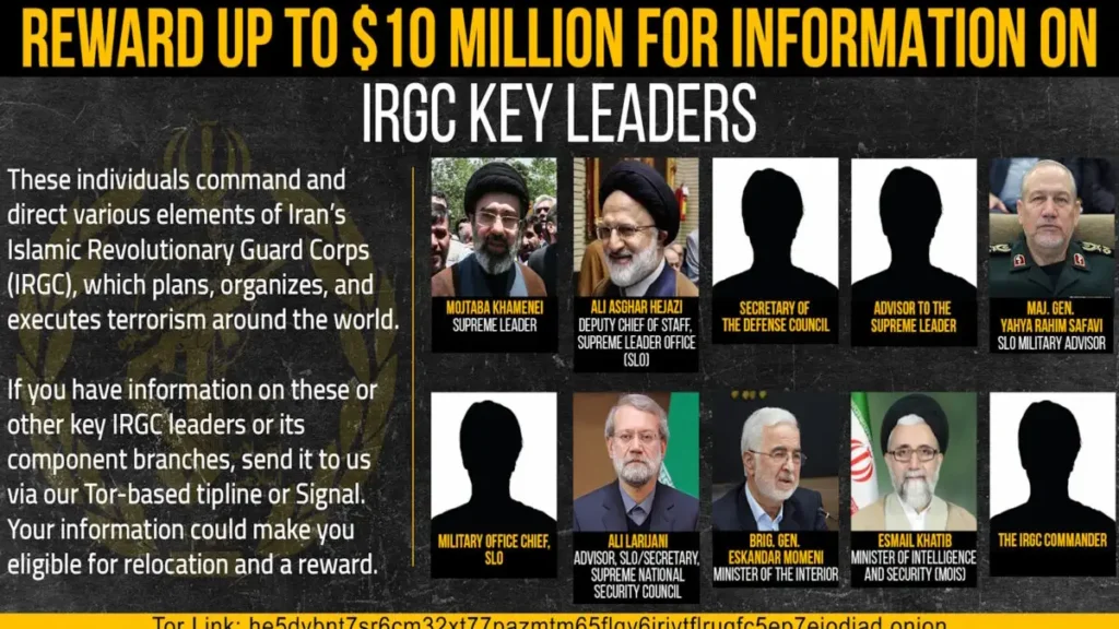 Οι ΗΠΑ επικήρυξαν το νέο ανώτατο ηγέτη του Ιράν έναντι 10 εκατ. $