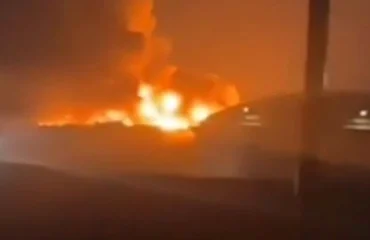 Ιράκ: Στις φλόγες παραδόθηκε το διυλιστήριο Ερμπίλ (βίντεο)