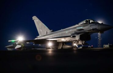 Βρετανικό υπ. Άμυνας: «Πραγματοποιήθηκαν νυκτερινές αποστολές Typhoon στη Μέση Ανατολή»