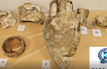 Κηφισιά: Συνελήφθη 50χρονος αρχαιοκάπηλος με αμφορείς ηλικίας 2.000 ετών