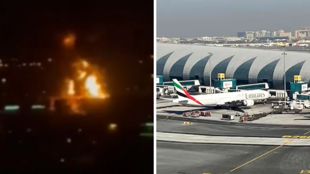 Ιρανικά UAV χτύπησαν περιοχή κοντά στο Διεθνές Αεροδρόμιο του Ντουμπάι: Ξέσπασε μεγάλη πυρκαγιά – Δείτε βίντεο