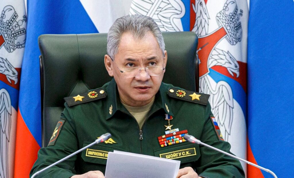 Σ.Σοϊγκού: «Οι ταχέως αναπτυσσόμενες δυνατότητες κρούσης της Ουκρανίας αποτελούν πλέον σοβαρή απειλή»