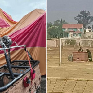 Μεξικό: Αερόστατο κτύπησε σε ηλεκτροφόρα καλώδια και συνετρίβη σε γήπεδο – Τραυματίστηκαν δύο Βρετανοί