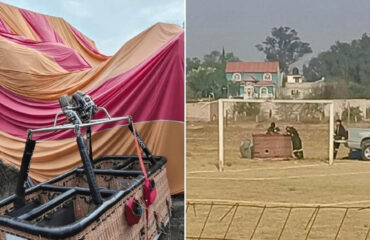 Μεξικό: Αερόστατο κτύπησε σε ηλεκτροφόρα καλώδια και συνετρίβη σε γήπεδο – Τραυματίστηκαν δύο Βρετανοί