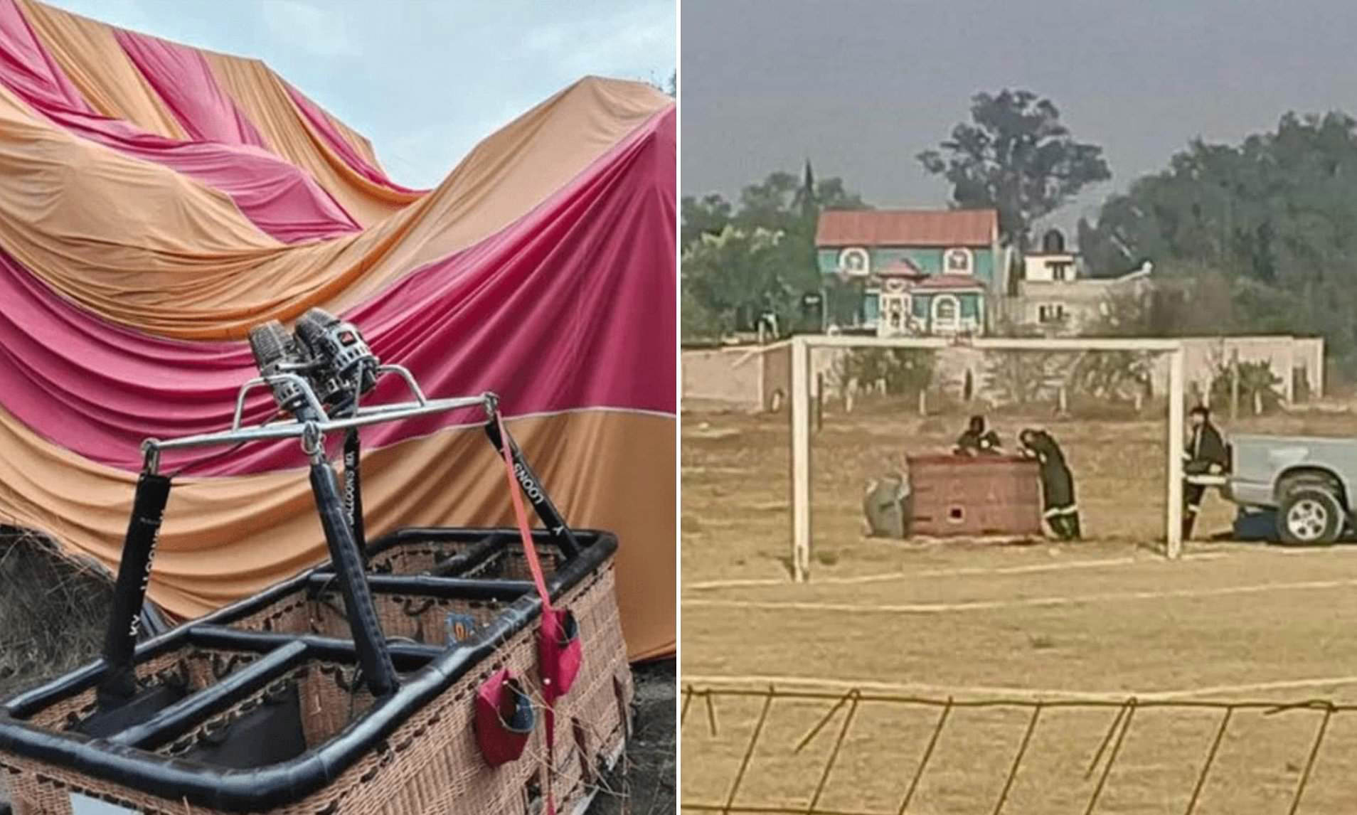 Μεξικό: Αερόστατο κτύπησε σε ηλεκτροφόρα καλώδια και συνετρίβη σε γήπεδο – Τραυματίστηκαν δύο Βρετανοί