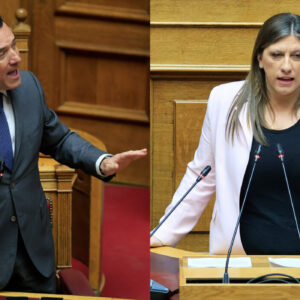 Η Ζ.Κωνσταντοπούλου δημοσίευσε στο TikTok το βίντεο με τον Α.Γεωργιάδη να τρώει… κρακεράκια μέσα στη Βουλή