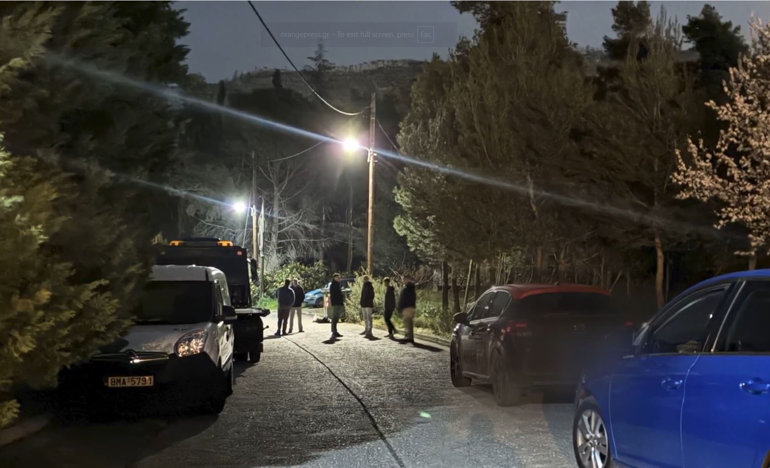 Νέα Μάκρη: Bίντεο ντοκουμέντο από την στιγμή που οι τρεις Τούρκοι ανοίγουν πυρ στη μέση του δρόμου