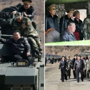 Ο Κιμ και η έφηβη κόρη του οδηγούν άρμα μάχης! (φωτό)