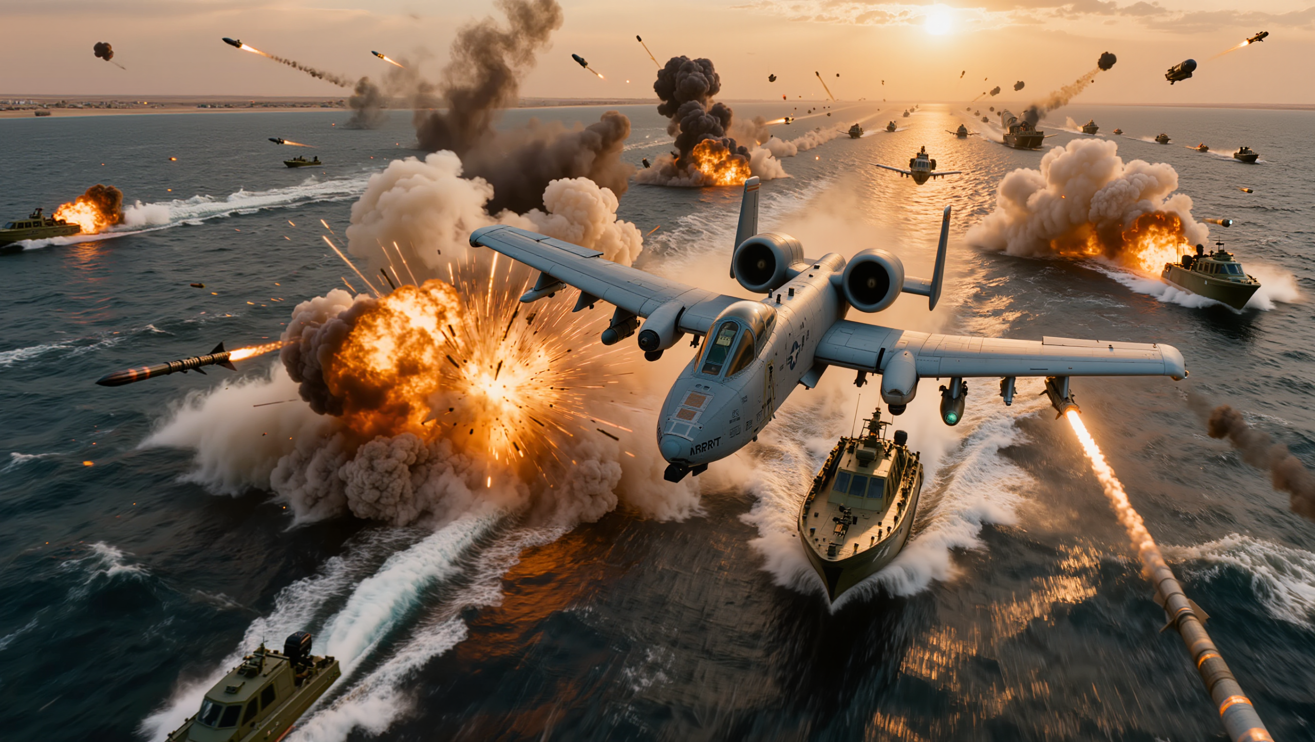 Επιστροφή των θρυλικών A-10 Warthog: Η USAF τα ρίχνει στη μάχη κατά των ιρανικών ταχύπλοων