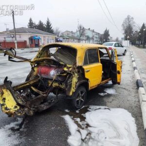 Ουκρανικό FPV κτύπησε εν κινήσει όχημα στο Μπέλγκοροντ: Δείτε φωτογραφίες