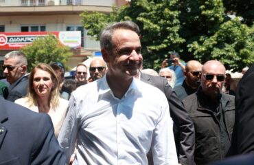 Στην Θεσασαλονίκη ο Κυριάκος Μητσοτάκης με στόχο το «συμμάζεμα» των χαμηλών ποσοστών της ΝΔ