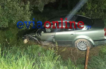 Καραμπόλα τεσσάρων οχημάτων στην Εύβοια: Χωρίς πινακίδες το ένα αυτοκίνητο – Δείτε φωτογραφίες