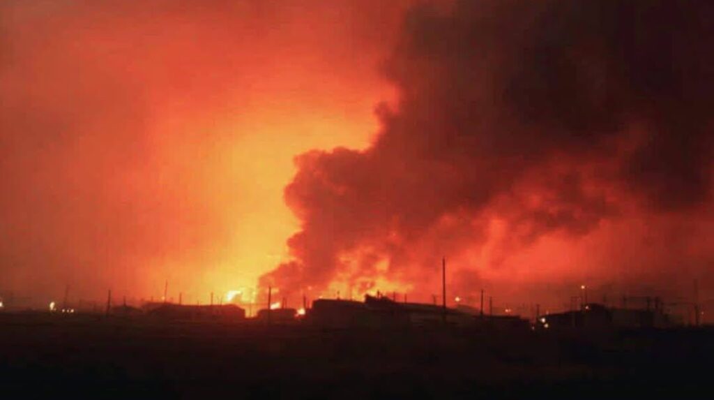 Οι ρωσικές δυνάμεις κτύπησαν τη μεγαλύτερη ουκρανική εγκατάσταση παραγωγής φυσικού αερίου στην Πολτάβα