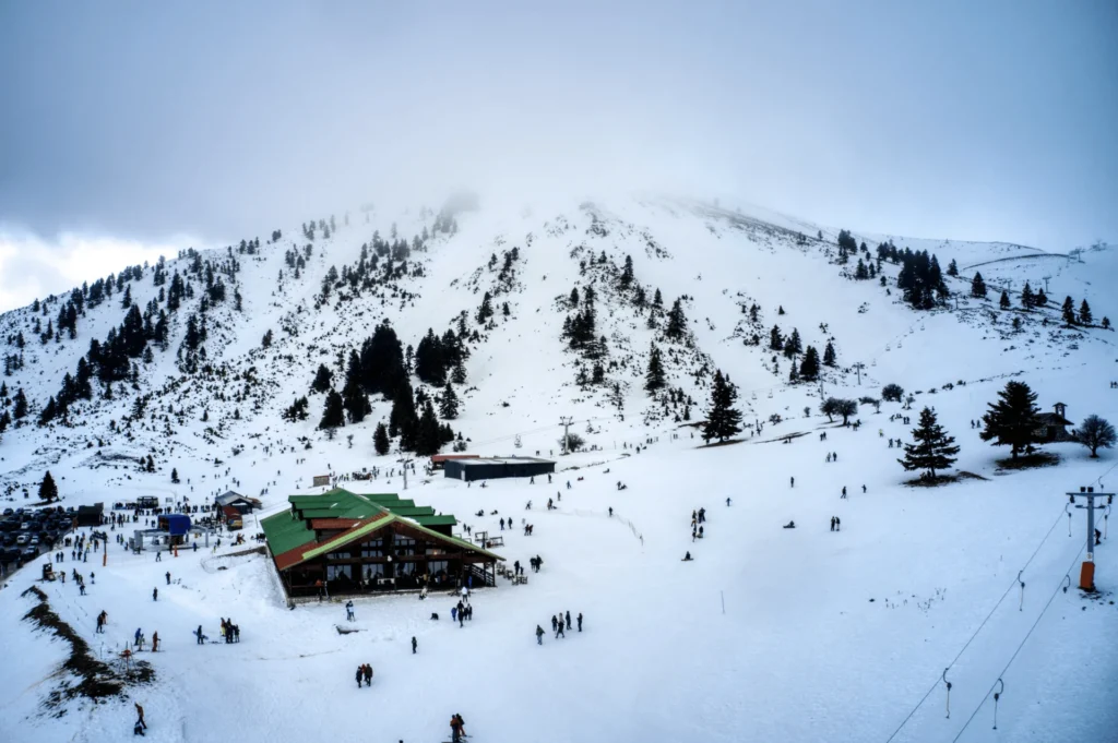 Έντονη χιονόπτωση στα Καλάβρυτα: Σε εξέλιξη επιχείρηση απεγκλωβισμού οδηγών