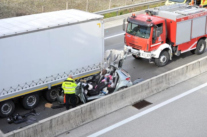 Η ανακοίνωση της ΕΛ.ΑΣ για το τροχαίο με τους δύο νεκρούς στην Εγνατία Οδό