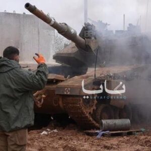 Ισραηλινό άρμα μάχης καταστράφηκε ολοσχερώς από αντιαρματικό πύραυλο που εκτόξευσε η Χεζμπολάχ (φωτο)