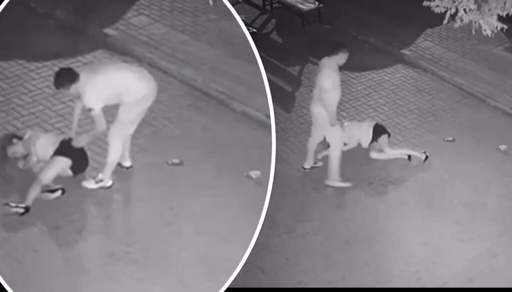 Σκληρό βίντεο: Μεθυσμένος άνδρας «σαπίζει στο ξύλο» γυναίκα στην Κίνα και μετά τη βιάζει