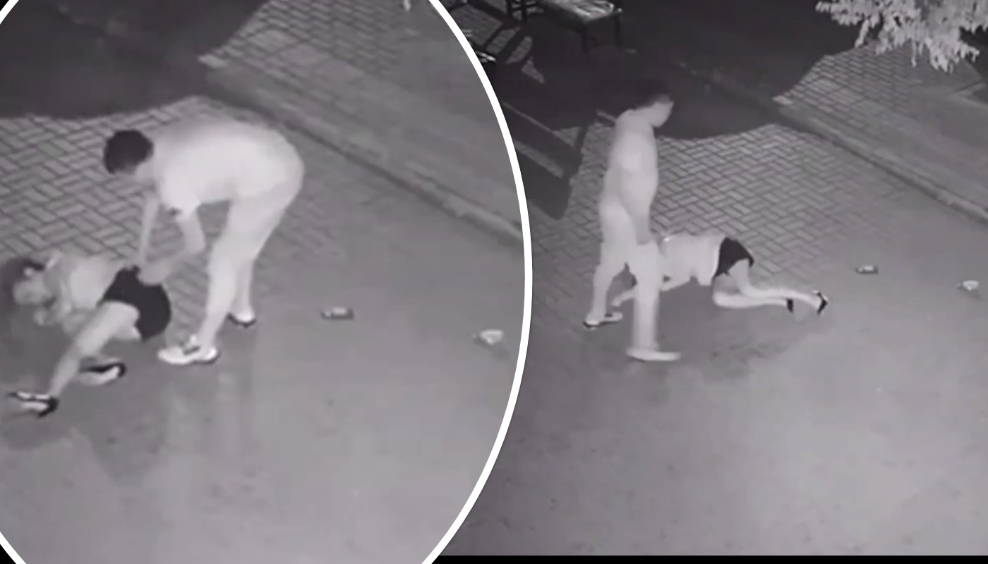 Σκληρό βίντεο: Μεθυσμένος άνδρας «σαπίζει στο ξύλο» γυναίκα στην Κίνα και μετά τη βιάζει