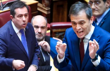 Κόντρα Μάντζου-Μηταράκη στη Βουλή για την συζήτηση για τις υποκλοπές