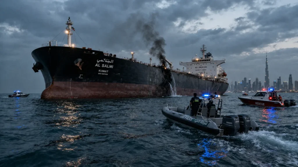 Βίντεο: Παρανάλωμα του πυρός έγινε αμερικανικό τάνκερ που έπληξαν οι Ιρανοί Φρουροί!