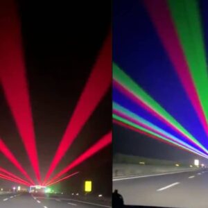 Βίντεο: Η Κίνα κρατάει ξύπνιους τους οδηγούς με ακτίνες λέιζερ