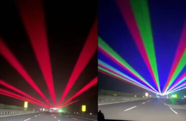 Βίντεο: Η Κίνα κρατάει ξύπνιους τους οδηγούς με ακτίνες λέιζερ