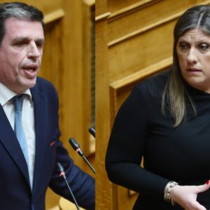 Ζ.Κωνσταντοπούλου: «Κύριε Καιρίδη – Άθλιε ψεύτη» – Δ.Καιρίδης: «Εθνική υβρίστρια» – Έντονη αντιπαράθεση στη Βουλή