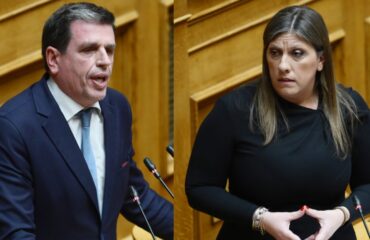 Ζ.Κωνσταντοπούλου: «Κύριε Καιρίδη – Άθλιε ψεύτη» – Δ.Καιρίδης: «Εθνική υβρίστρια» – Έντονη αντιπαράθεση στη Βουλή