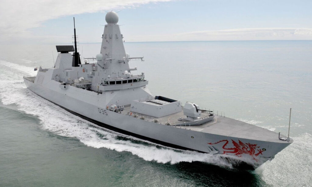 Φιάσκο με το Dragon που έστειλε η Βρετανία στην Κύπρο -Αποσύρεται λόγω προβλήματος στα υδραυλικά