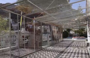 Εικόνες Ουκρανίας στη Χίο: Τοποθετήθηκαν συρματοπλέγματα… εξαιτίας του πασχαλινού «ρουκετοπόλεμου» (βίντεο)