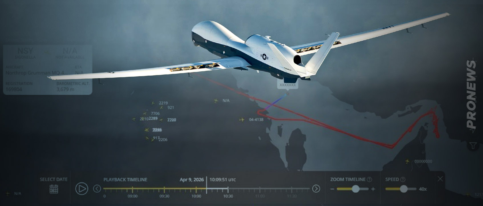 Η απώλεια του κολοσσιαίου αμερικανικού drone MQ-4C Triton λίγο μετά την εκεχειρία με το Ιράν