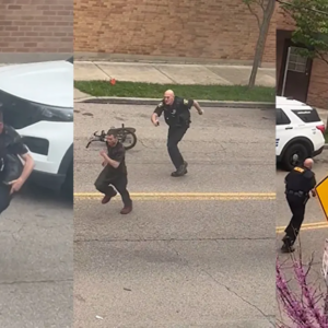 Βίντεο: Η αποτυχημένη προσπάθεια αστυνομικού να συλλάβει ποδηλάτη στις ΗΠΑ που έγινε viral