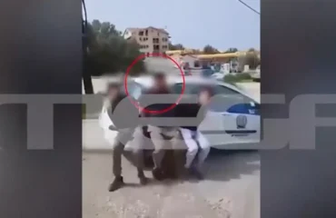 Με χόμπι τις παρανομίες ο 23χρονος αρσιβαρίστας στο Αργοστόλι: Δείτε τη στιγμή που σηκώνει περιπολικό (βίντεο)