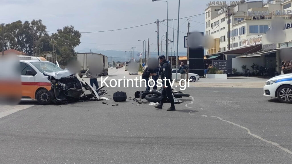 Τραγωδία στην Κόρινθο: Ξεψύχησε ο 68χρονος μοτοσικλετιστής που συγκρούστηκε με βανάκι
