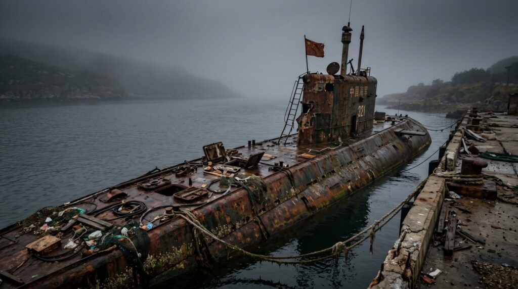 Κίνα: Βρήκε εγκαταλελειμμένο υποβρύχιο του κινεζικού Ναυτικού και μπήκε μέσα – Τι ήταν αυτό που τον σόκαρε