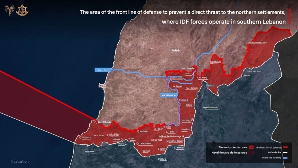 Το Ισραήλ κατασκευάζει 20 μόνιμες στρατιωτικές βάσεις στο Νότιο Λίβανο!