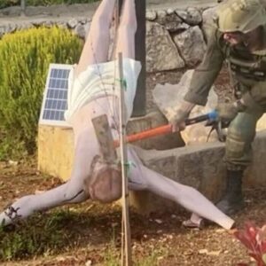 Ισραήλ: Ποινή φυλάκισης 30 ημερών στους στρατιώτες που κατέστρεψαν άγαλμα του Ιησού στον Λίβανο